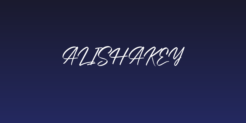 Alishakey Social Header