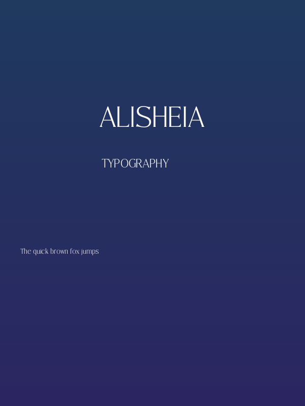Alisheia Poster