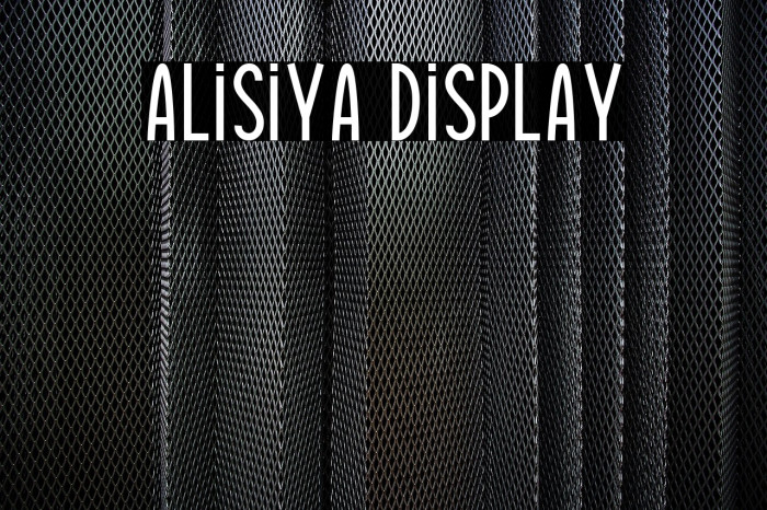 Alisiya Display Example 2