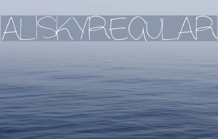 Alisky-Regular Example 1