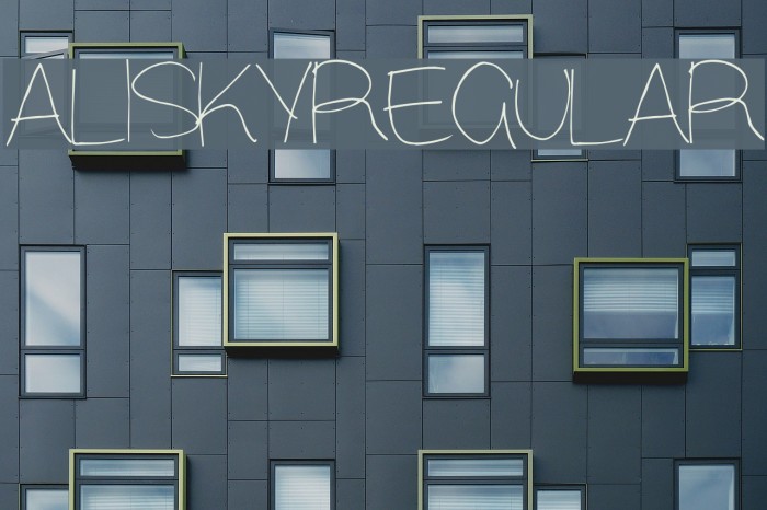 Alisky-Regular Example 2