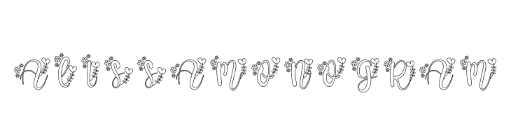 Alissa Monogram  Fuentes Gratis Descargar