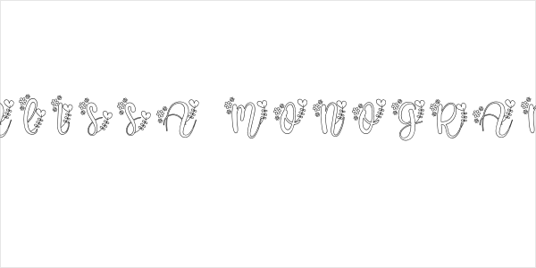 Alissa Monogram Logo