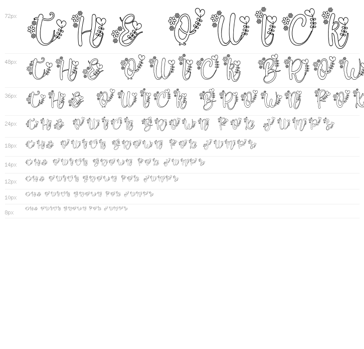 Alissa Monogram Waterfall