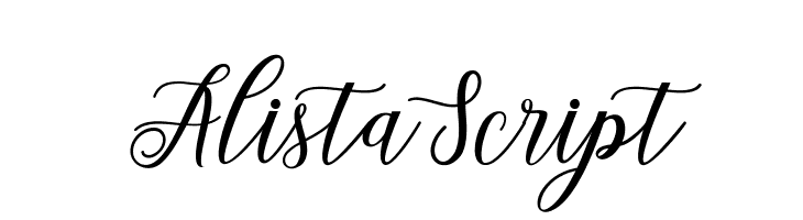 AlistaScript  Free Fonts Download