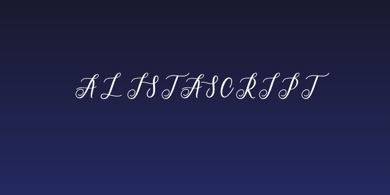 AlistaScript Social Header