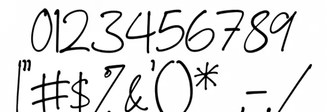 Alistonde फ़ॉन्ट अन्य घर का काम