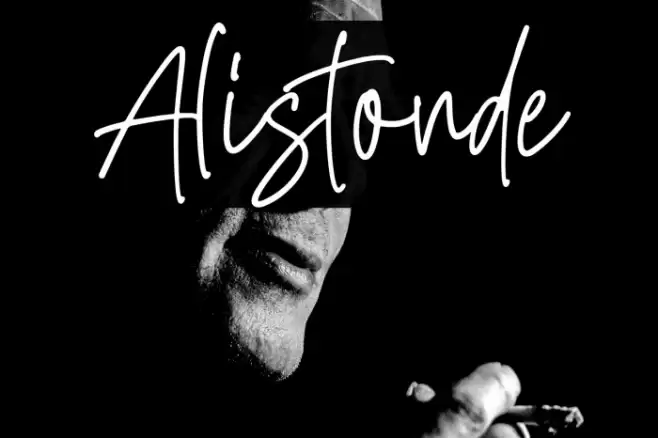 Alistonde फ़ॉन्ट examples