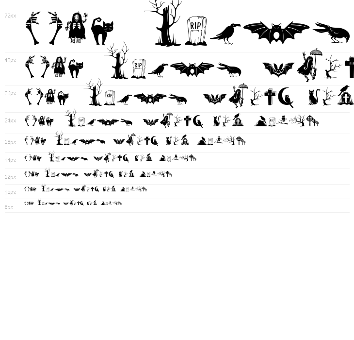 Alit Halloween Regular Waterfall