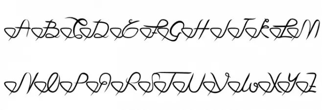 Aliterate Шрифта ВЕРХНИЙ