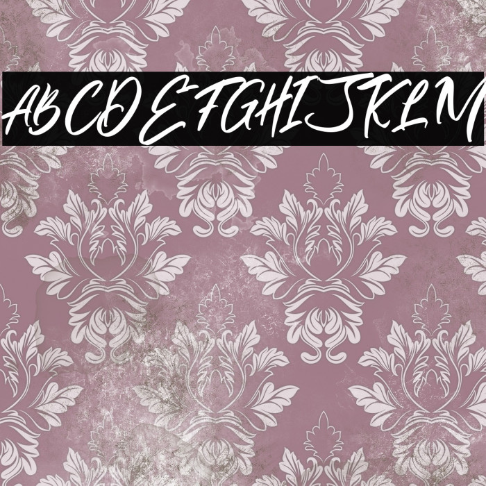 AlivaBrushScript-Regular Example 1