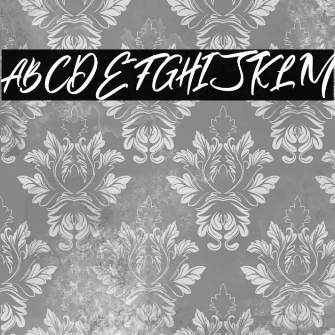 AlivaBrushScript-Regular Font examples