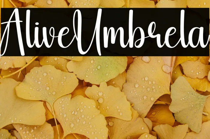 Alive Umbrela Example 3