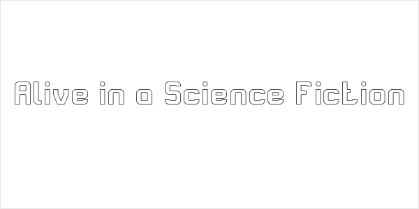 Alive in a Science Fiction Logo