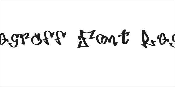 Alivegraff Font Regular Logo