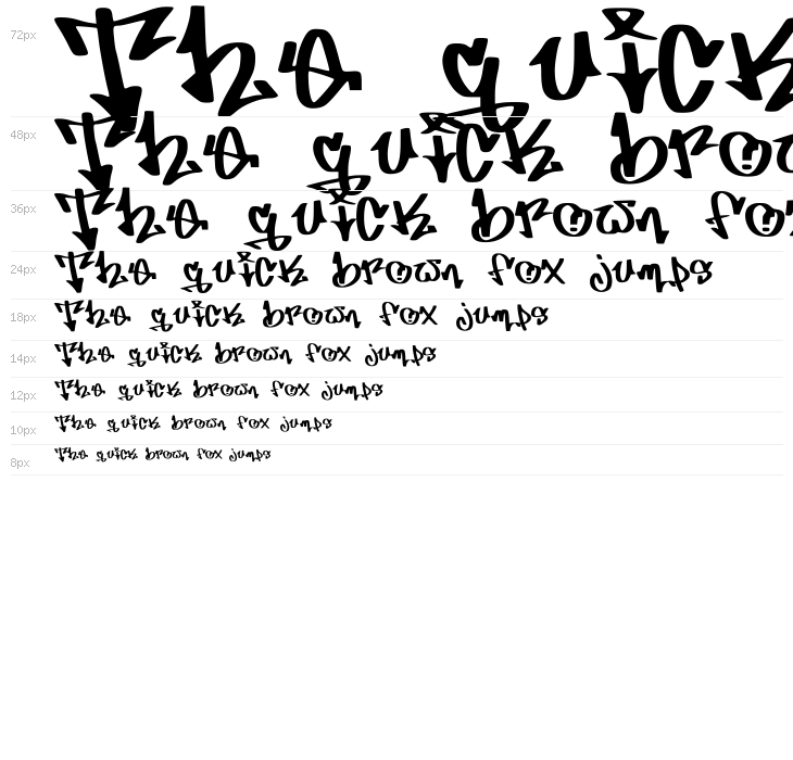 Alivegraff Font Regular Waterfall