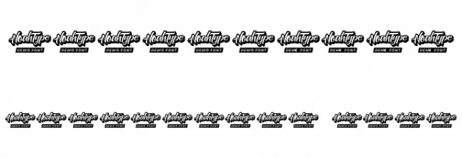 Aliver Aron Demo Font Alte caractere