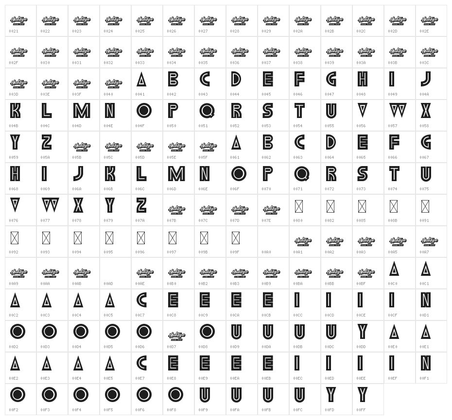Aliver Aron Demo Character Map