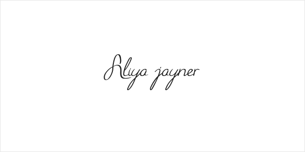 Aliya jayner Logo