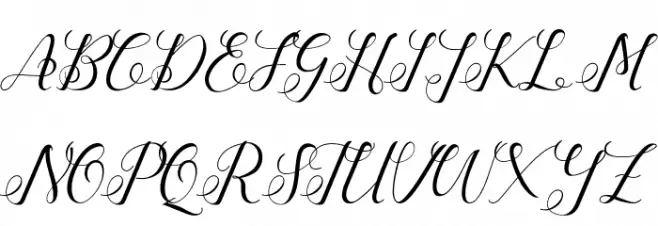 Aliyah PersonalUse Schriftart Groß