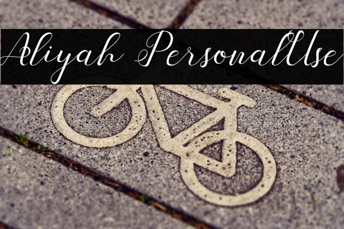 Aliyah PersonalUse Example 1