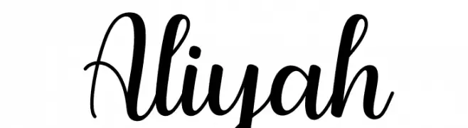 Aliyah  Fuentes Gratis Descargar