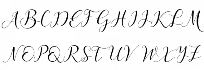 Aliyana Font Litere mari