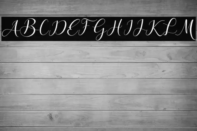 Aliyana Font examples