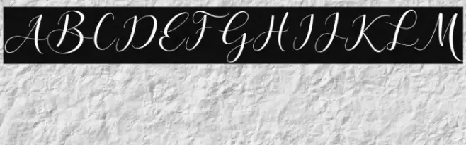 Aliyana Font examples