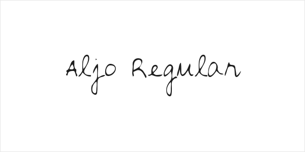 Aljo Regular Logo