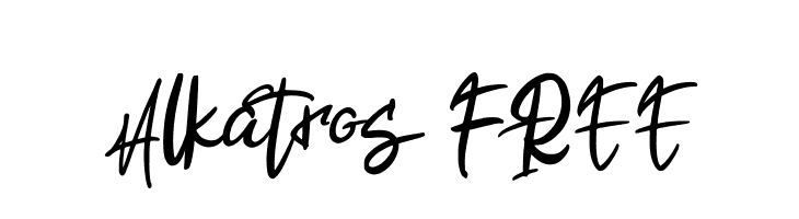 Alkatros FREE  Fuentes Gratis Descargar