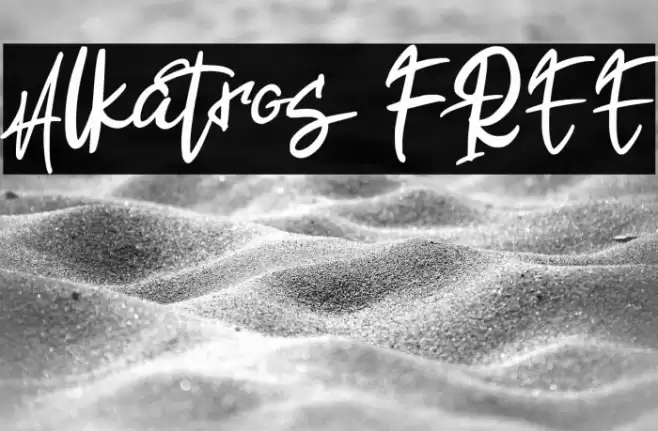 Alkatros FREE Font examples