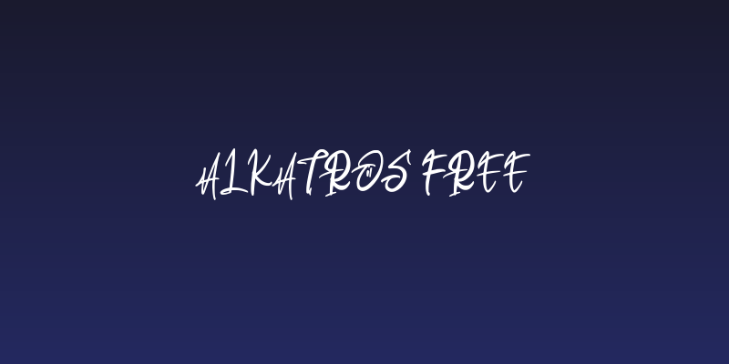 Alkatros FREE Social Header