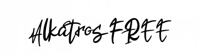 AlkatrosFREE  Free Fonts Download