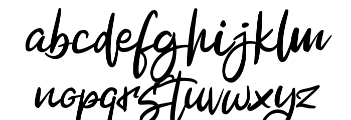 AlkatrosFREE Font LOWERCASE