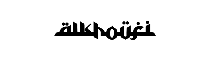 Alkhoufi  免费字体下载