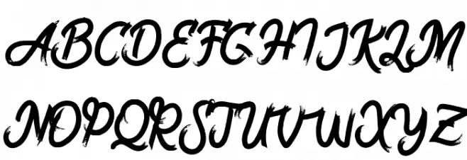 Alkilri FREE Font Litere mari