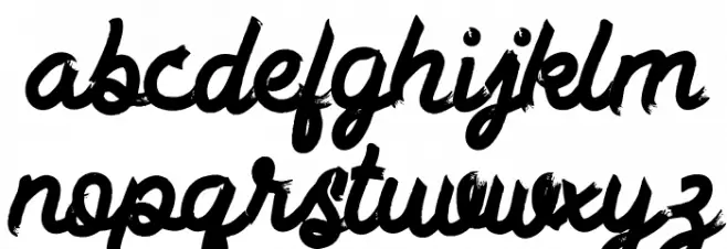 AlkilriFREE फ़ॉन्ट लोअरकेस