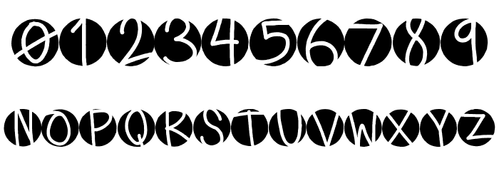 Alkine Regular Font OTHER CHARS