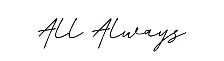 All Always  baixar fontes gratis