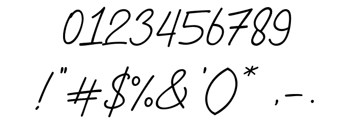 All Always 字体 其它煤焦