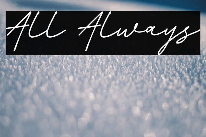 All Always Example 1