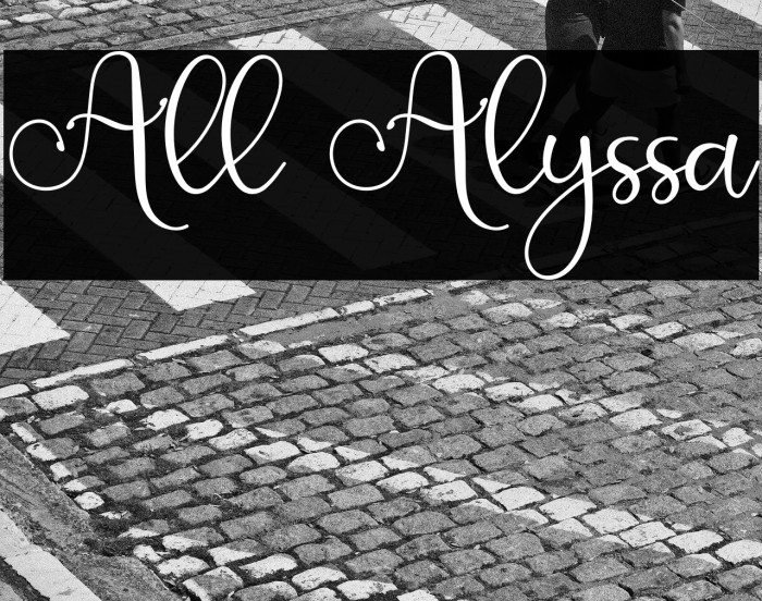 All Alyssa Example 1