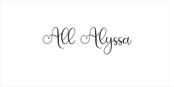 All Alyssa Logo