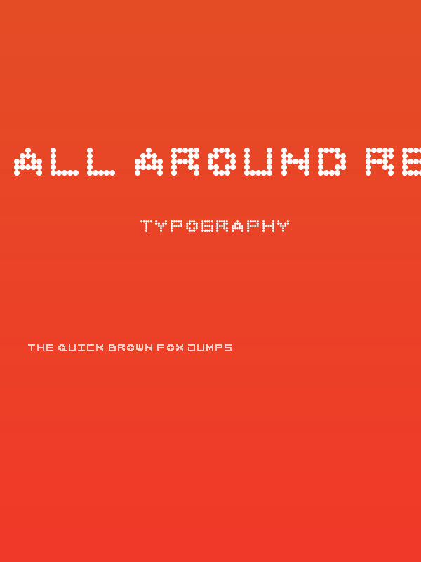 All Around Regular Poster