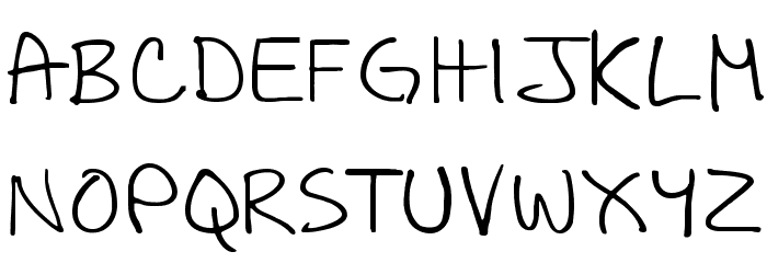 All Caps Font LOWERCASE