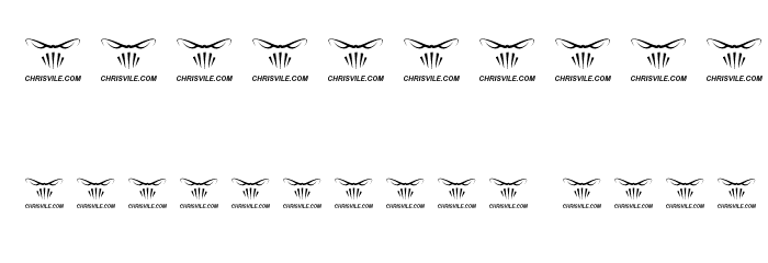 All Cracked Out Font OTHER CHARS