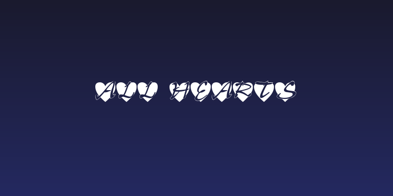All Hearts Social Header