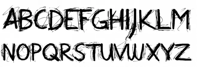 All Over Again Schriftart Groß