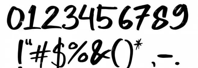 All Pony Font OTHER CHARS